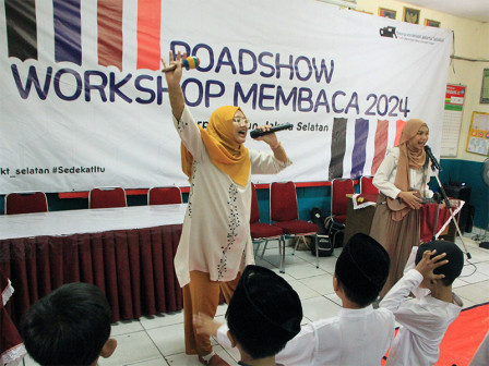 Roadshow Workshop Membaca Hadir di SDN Jati Padang 01