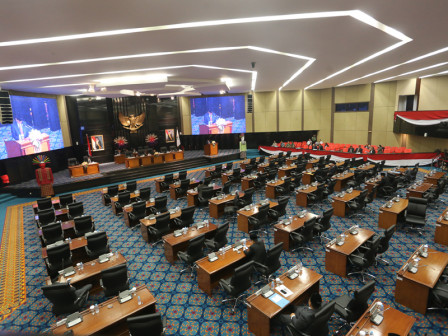 DPRD DKI Gelar Rapat Paripurna Pandangan Umum Fraksi