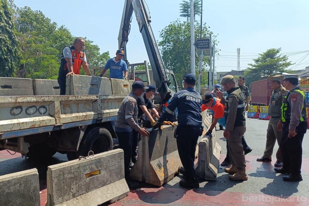 Sudinhub Jakbar Rekayasa Lalin Kolong Fly Over Pesing