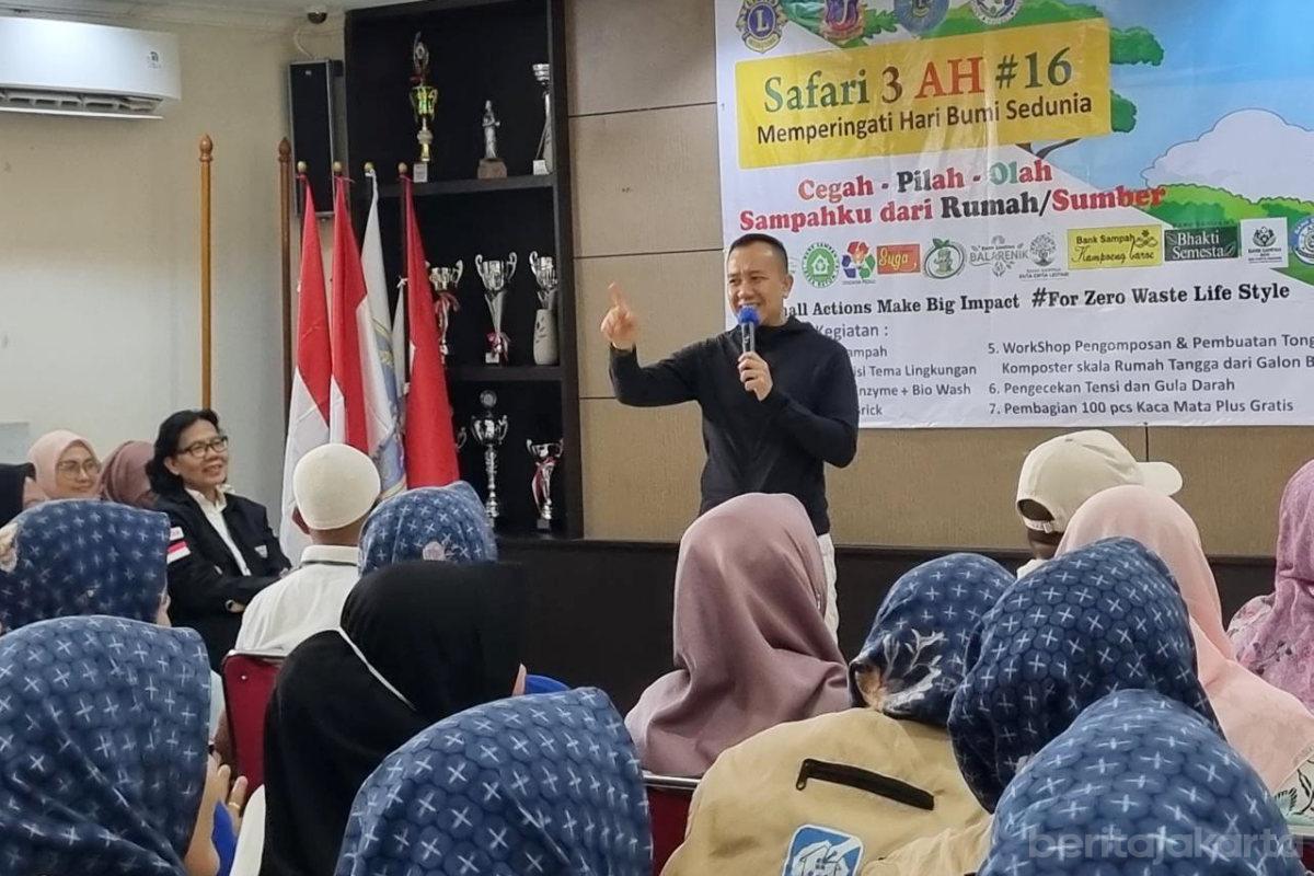 70 Peserta Ikuti Sosialisasi Pilah Sampah di Kelurahan Kayu Manis