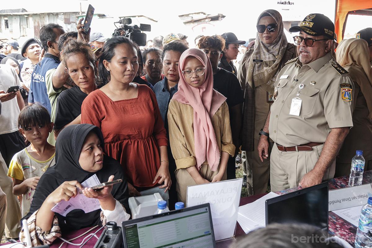 Wagub Karno Korban Kebakaran Kebon Kosong bilal