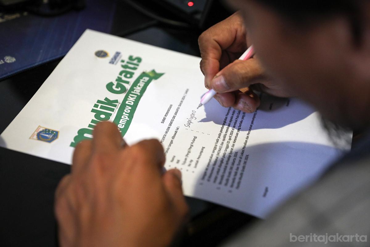 Verifikasi Mudik Gratis jati