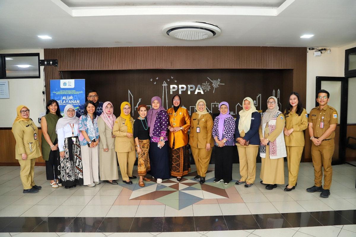 KemenPPPA dan Mitra Internasional Pelajari Model Layanan Perlindungan Penyintas oleh Pemprov DKI