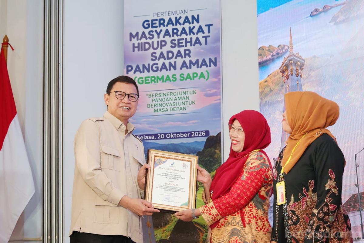 Bbpom penghargaan jaktim nur