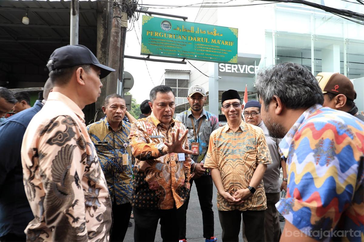 Pemkot Jaksel tinjau jalan fatmawati raya tiyo