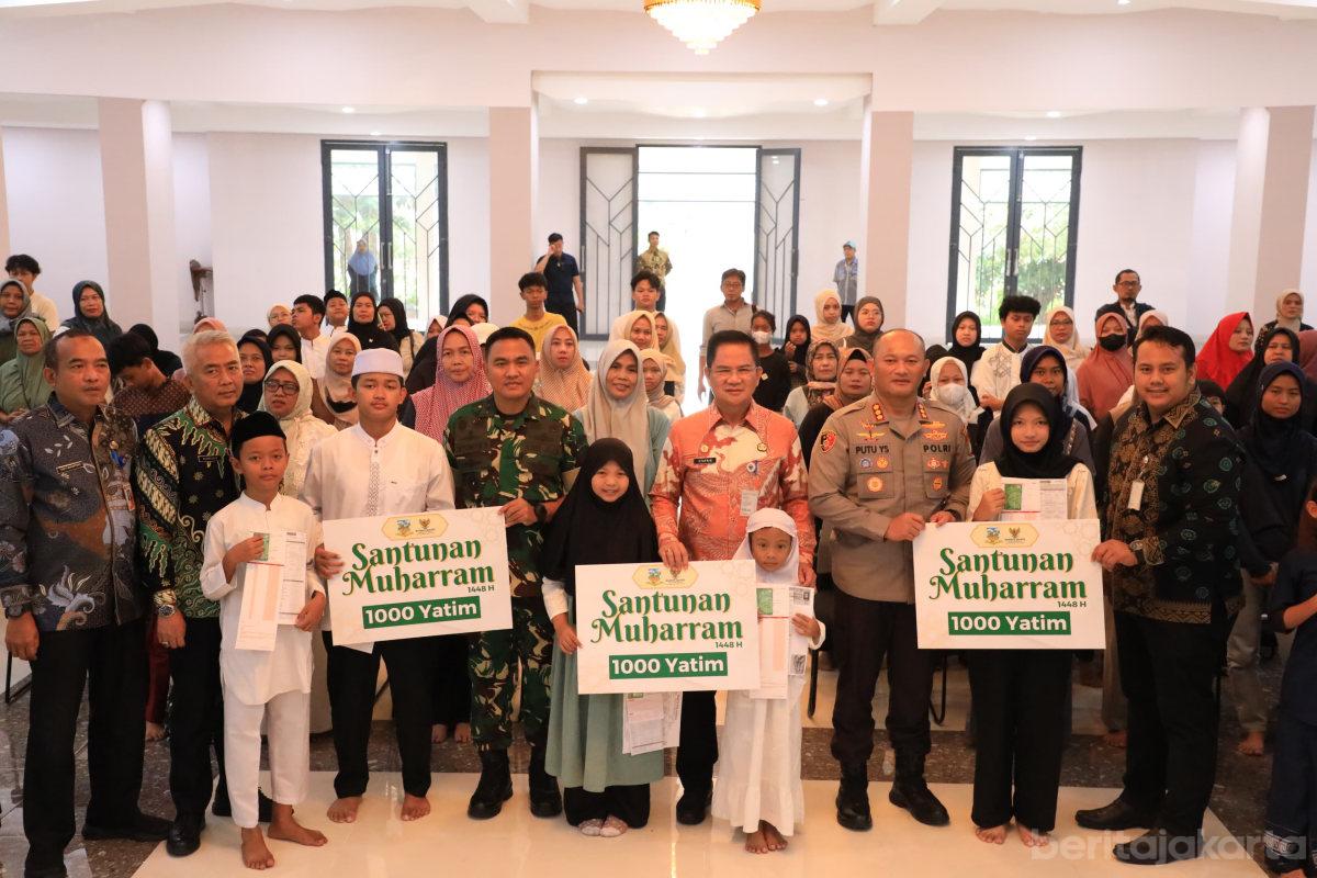 Peringati 10 Muharram, 1.000 Yatim di Jaksel Disantuni