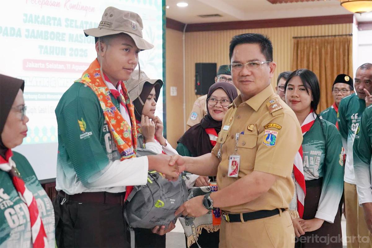 Walikota jaksel jambore nasional tiyo