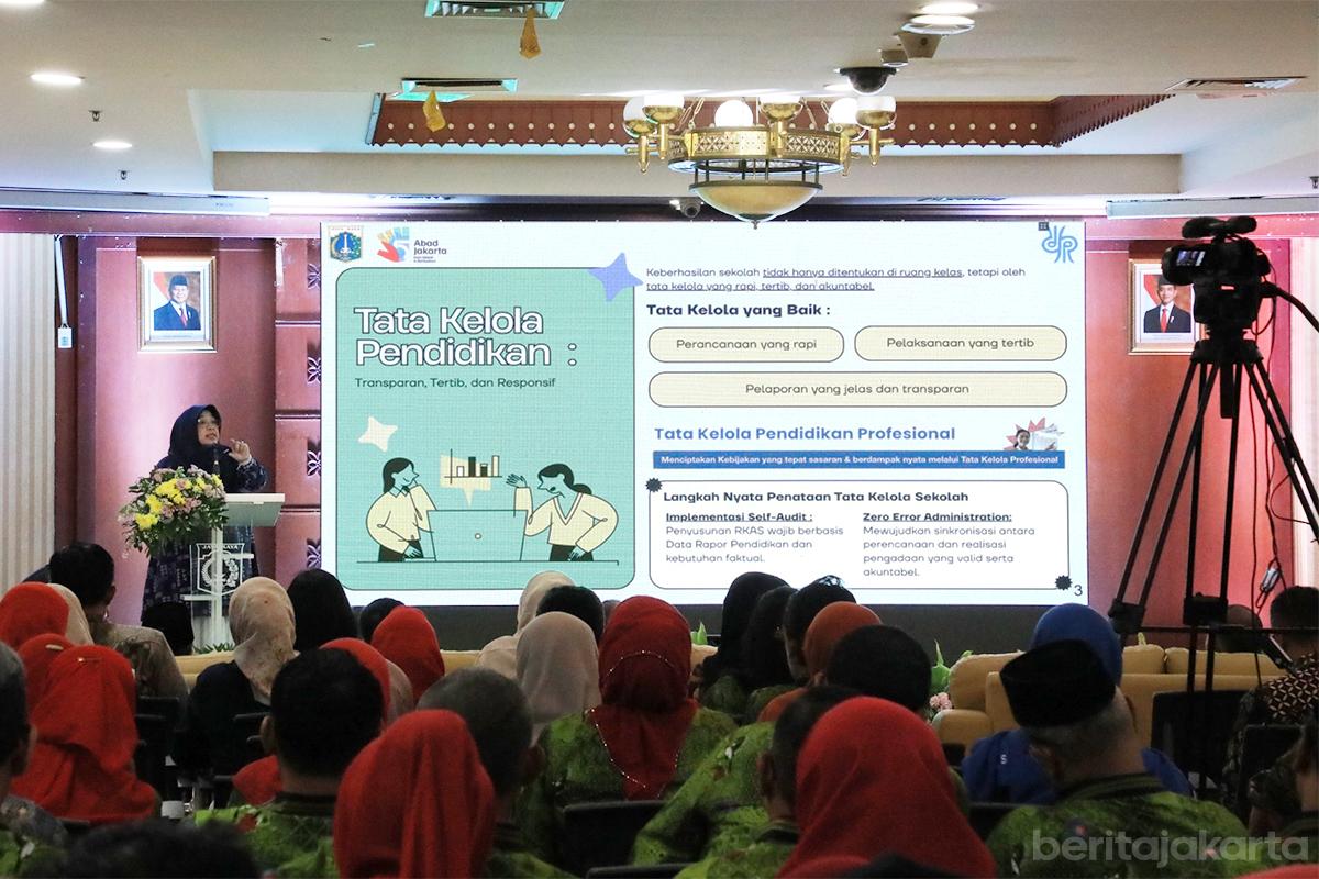 Kepsek Sudindik II Jaksel pengawasan anak tiyo