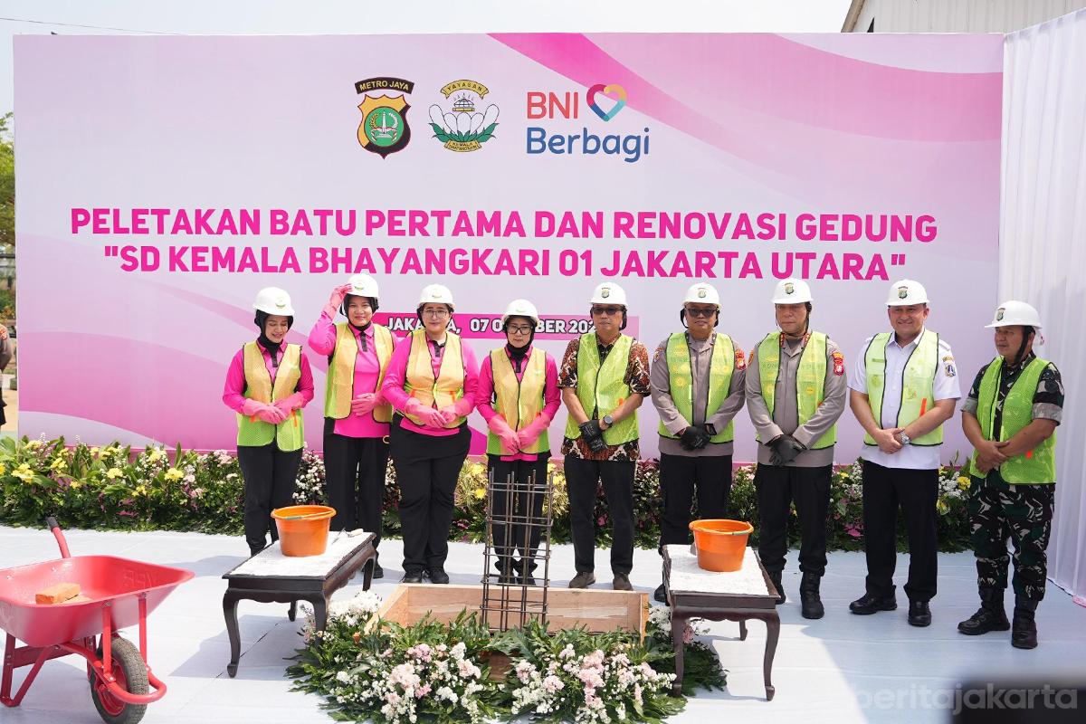 Groundbreaking sd kemala bhayangkari 01 jakut anita