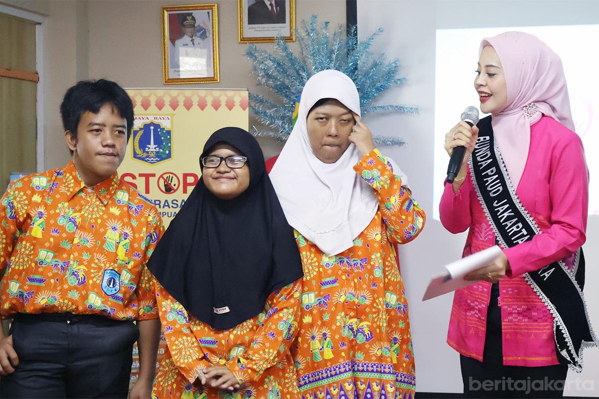 Pelajar SLBN 8 pencegahan kekerasan anita