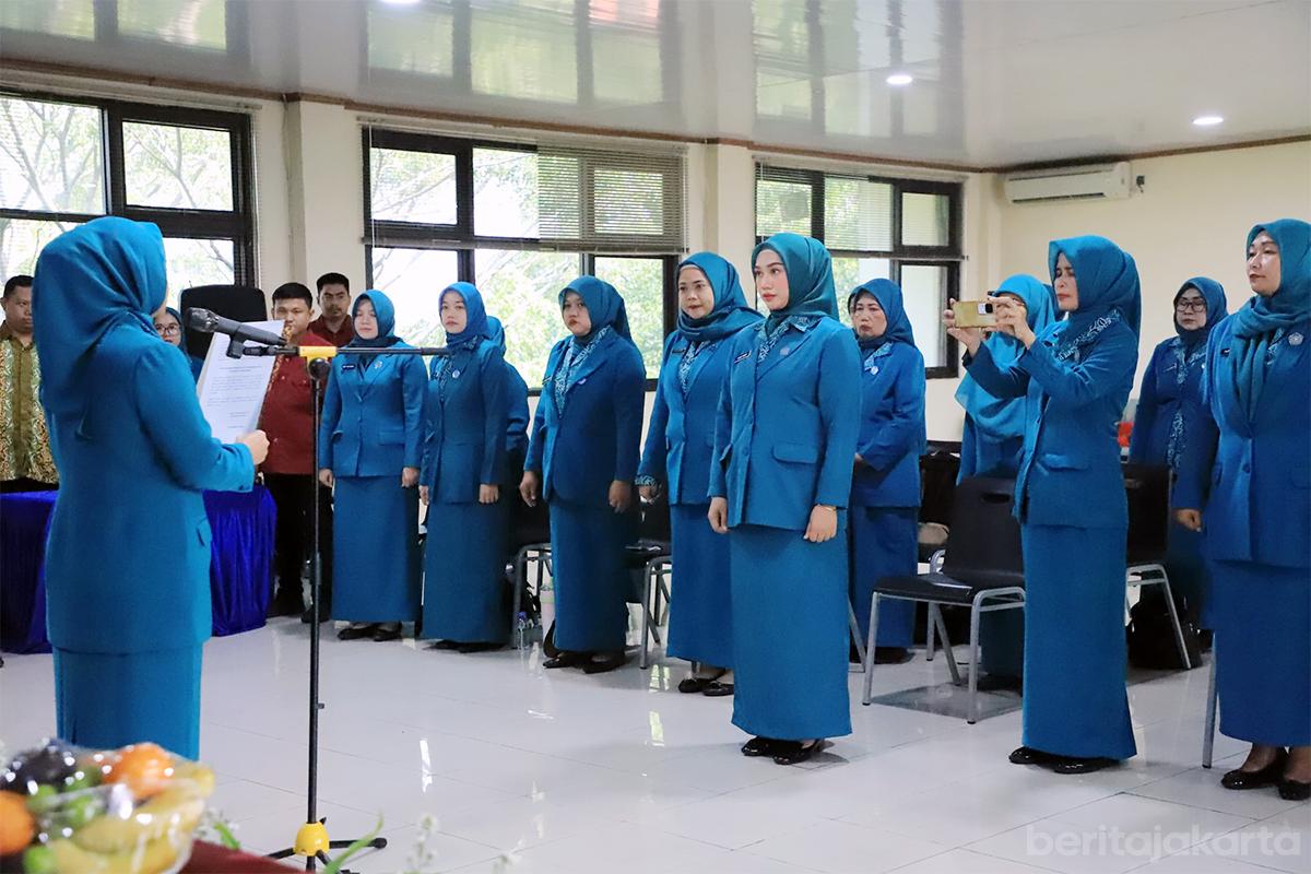 Pelantikan tp pkk cilandak barat tiyo