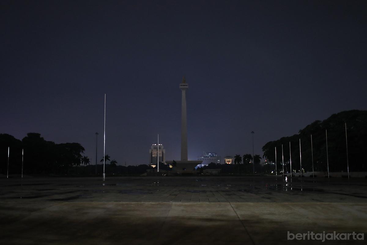 Pemadaman lampu hemat energi dok