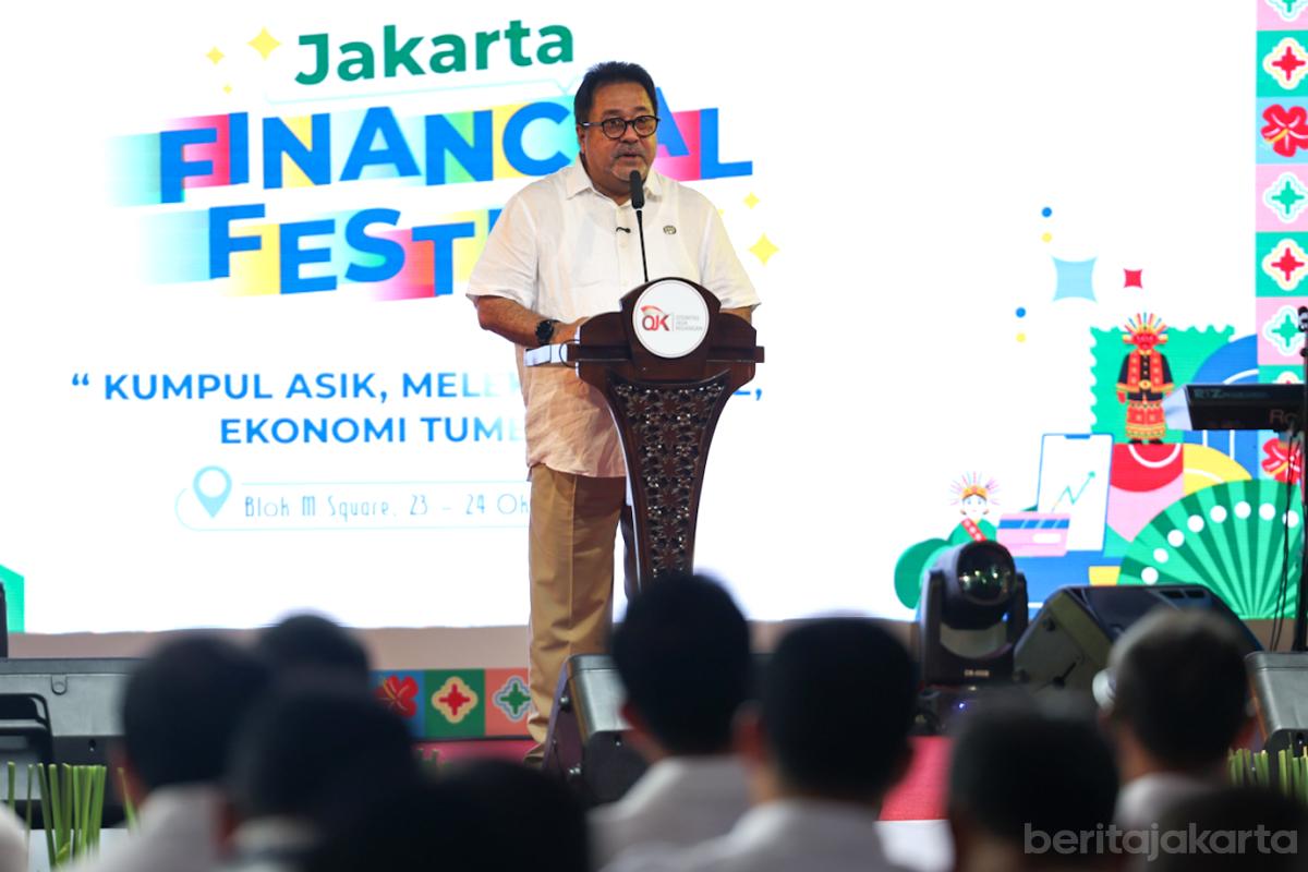 Wagub Jakarta Financial Festival 1 jati