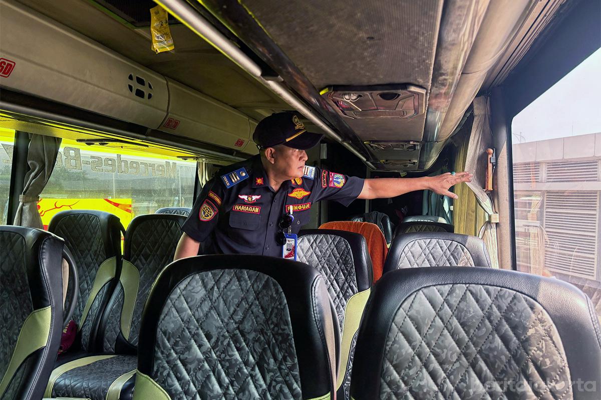 Ramp check bus terminal tanjung priok anita