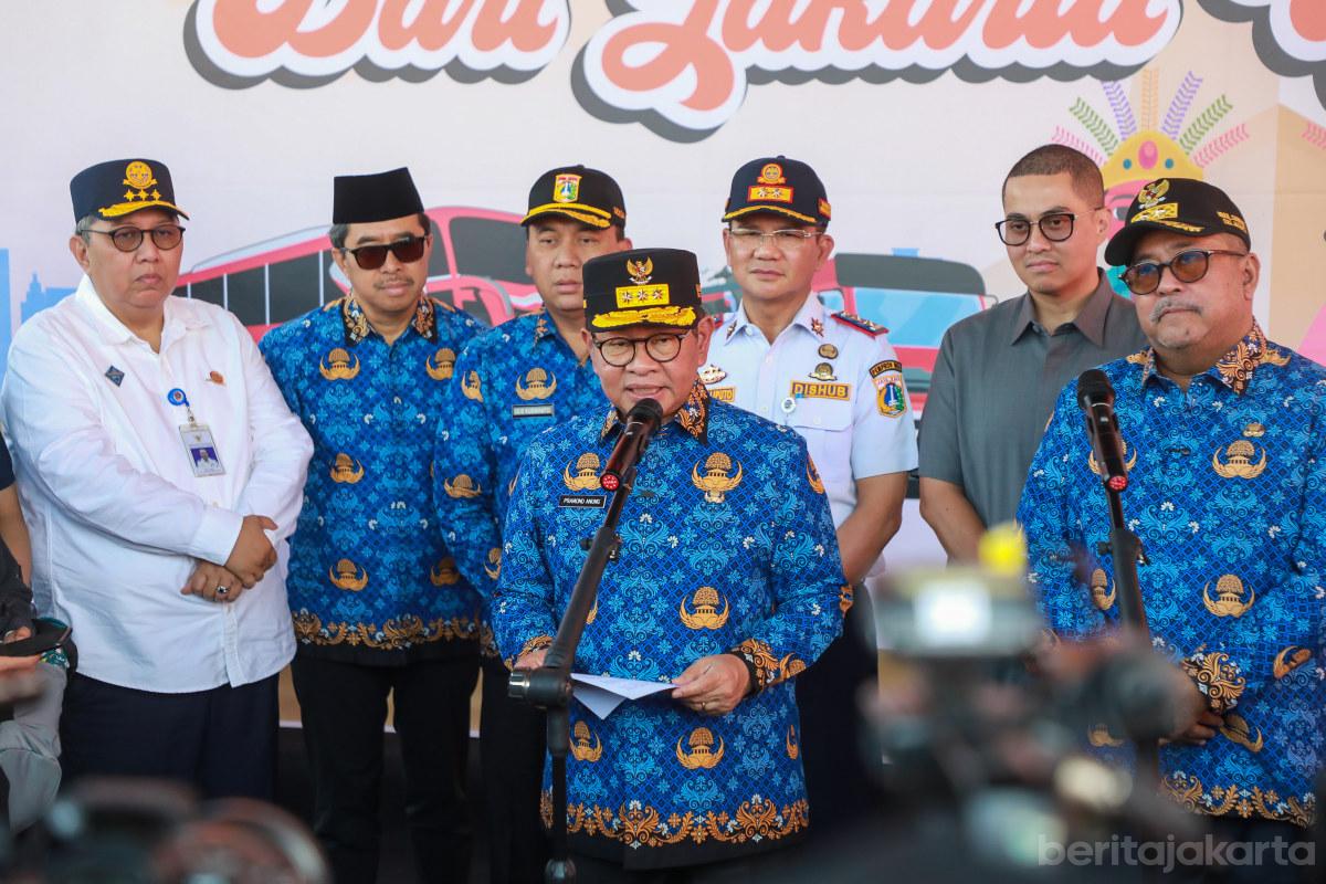 Pramono mudik gratis rezap