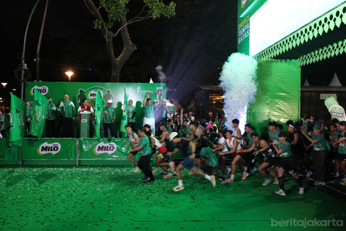 Pramono Flag Off MILO ACTIV Race 2026 otoy