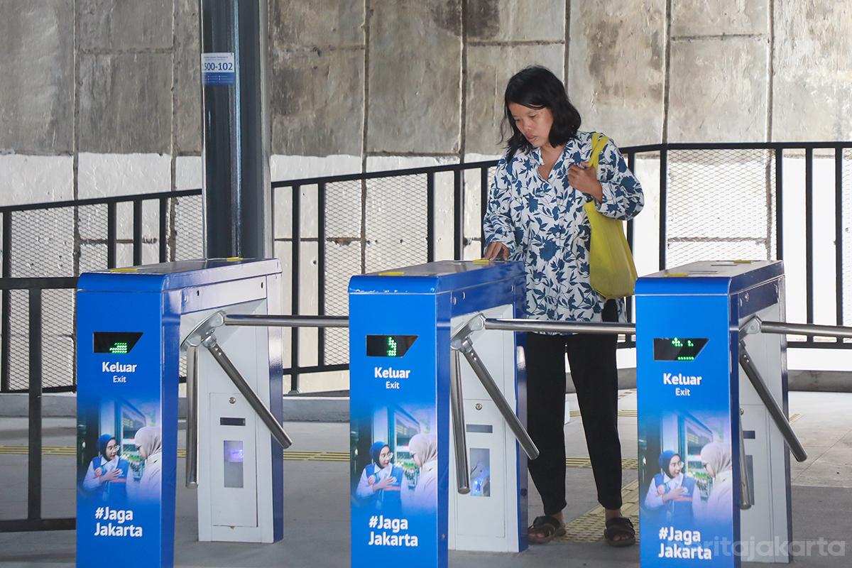 Transjakarta halte jagajakarta rezap 1