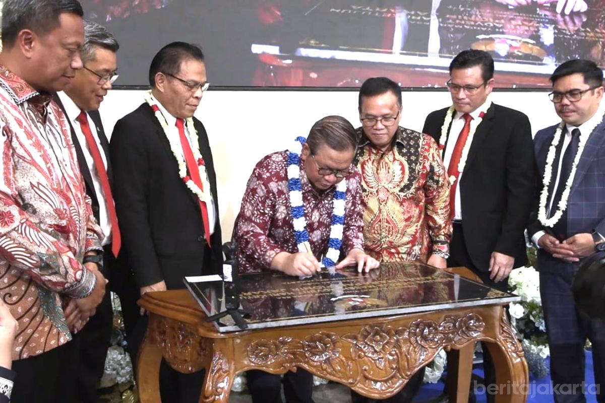 Pramono peresmian gereja advent desi