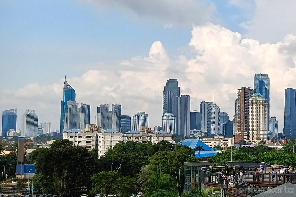 Cuaca cerah berawan ilus 1