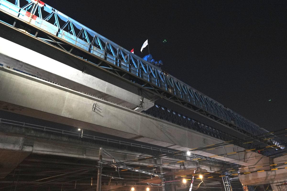 Progres Pembangunan Flyover Latumenten Capai 63 Persen
