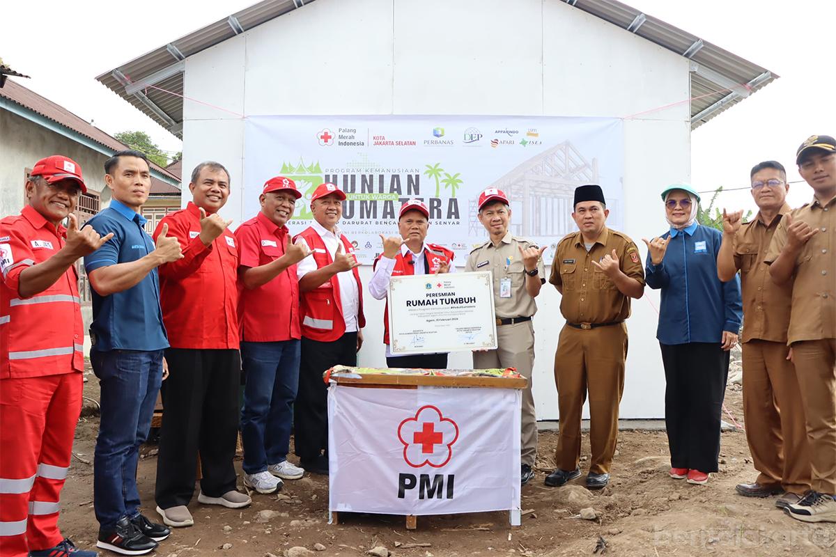 Peresmian rumah tumbuh sumatera tiyo