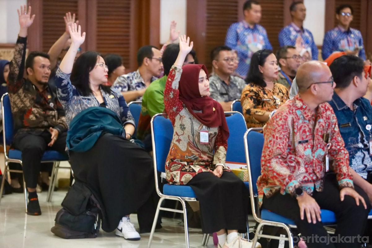 Puluhan Guru di Jakpus Ikut Pembinaan Jabatan Fungsional