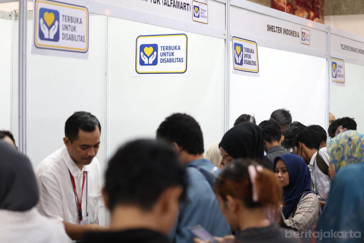 5.158 Pencari Kerja Sudah Kunjungi Jaksel Career Fest