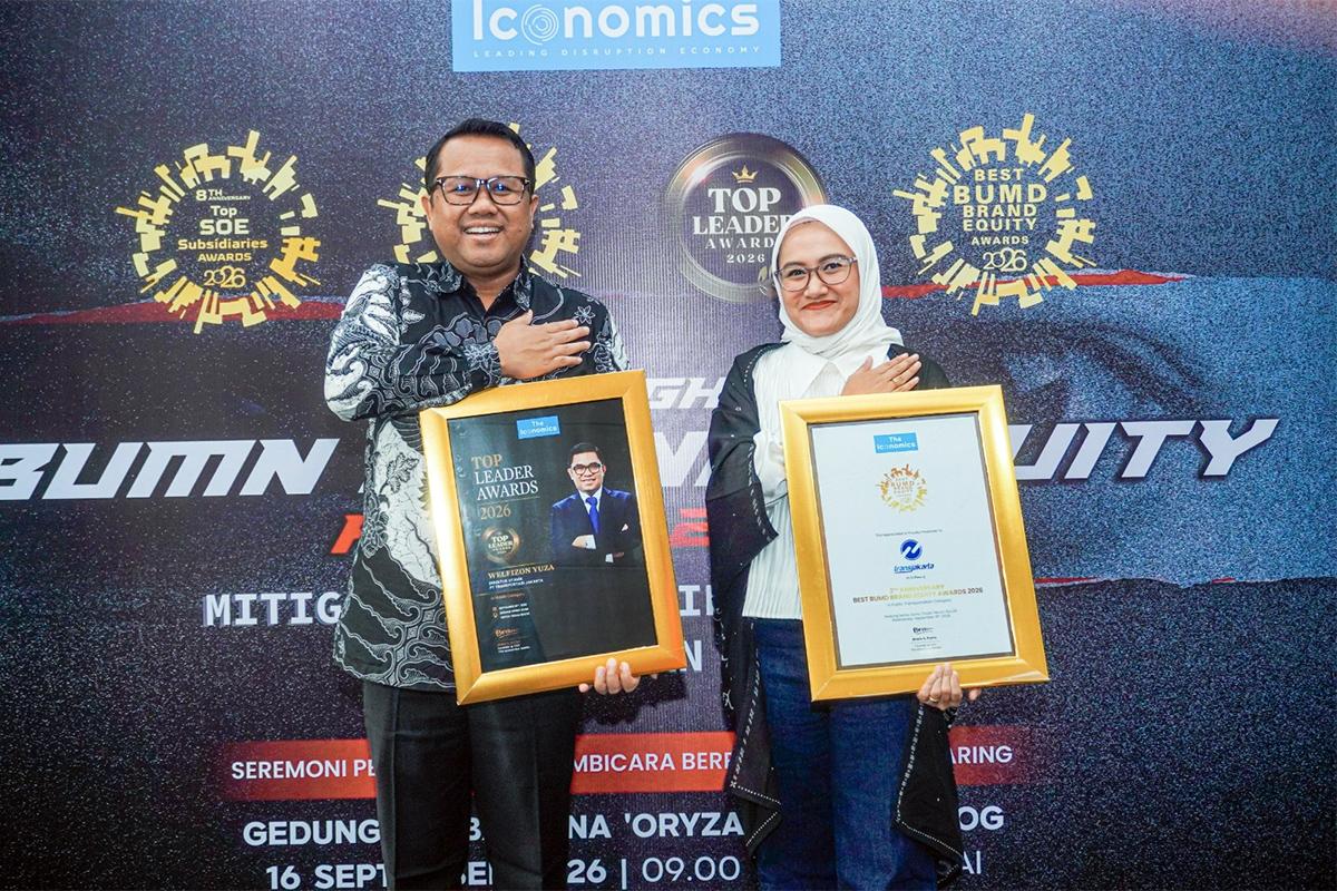 Transjakarta BUMD Brand Equity Awards 2026 gery ist
