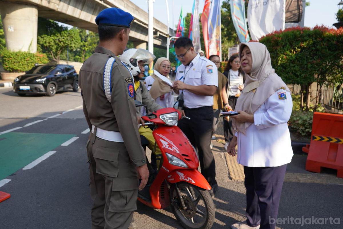 Sidak kendaraan tiyo