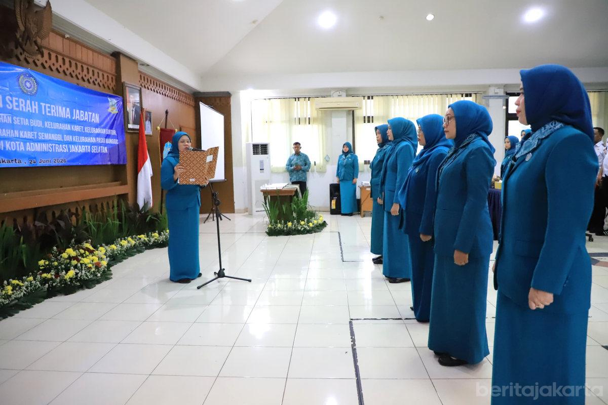 Enam Ketua TP PKK di Kecamatan Setiabudi Dilantik