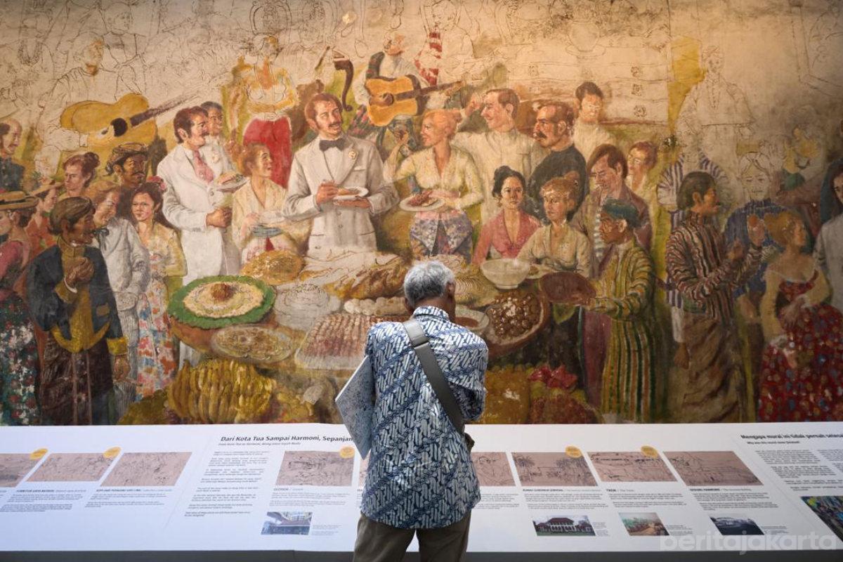 Pameran Mural Harijadi, Menyingkap Sejarah Jakarta di Balik Mahakarya