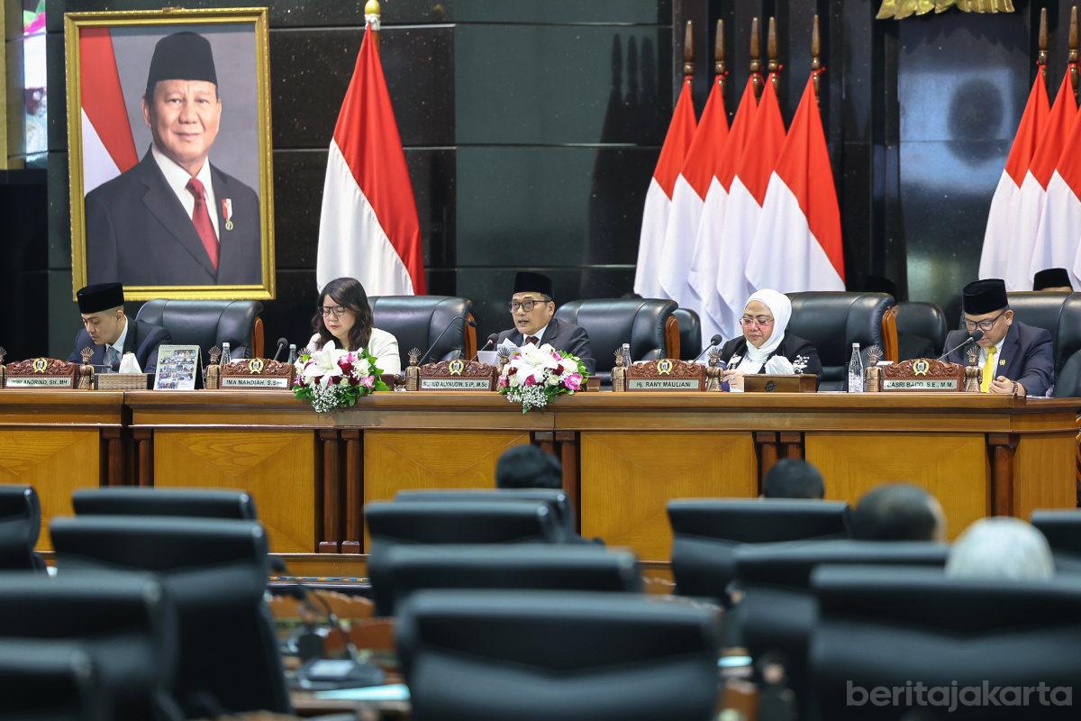 DPRD DKI Sahkan Dua Raperda tentang Pangan dan Lingkungan