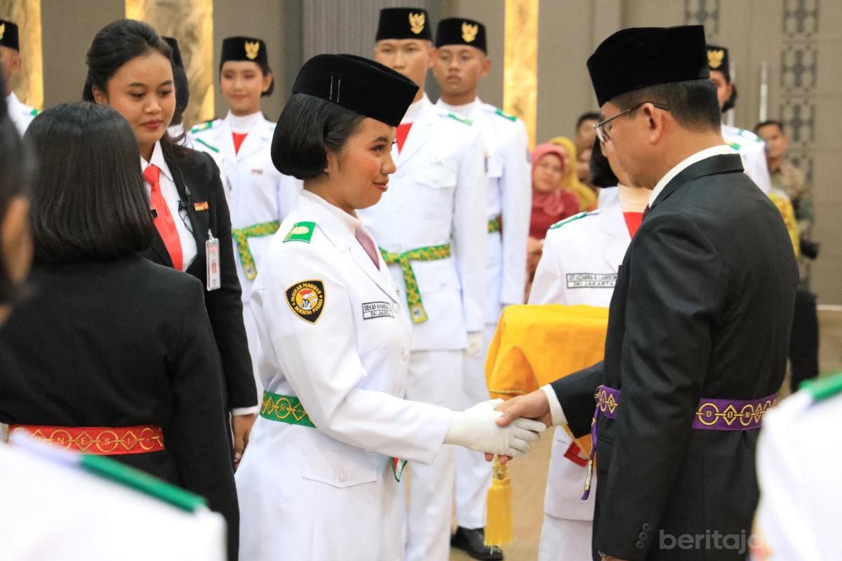 44 Paskibraka Jaksel Resmi Dikukuhkan