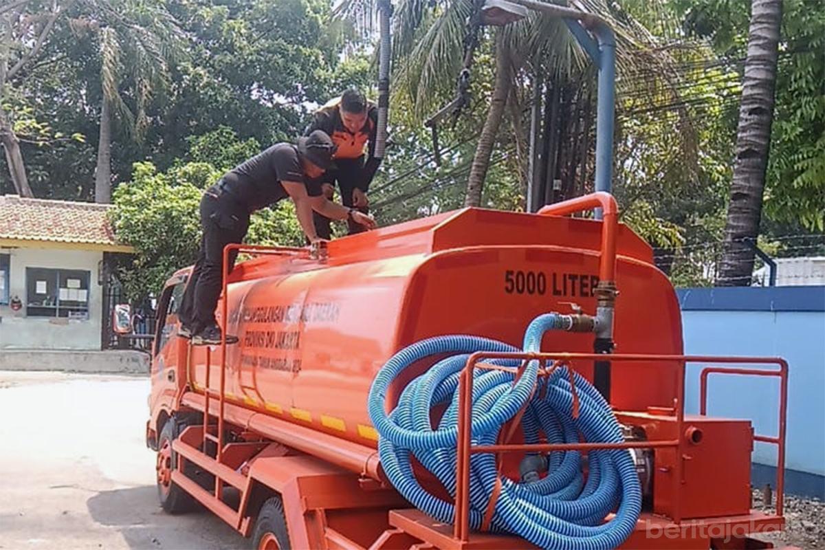 Suplai air bersih bpbd tiyo