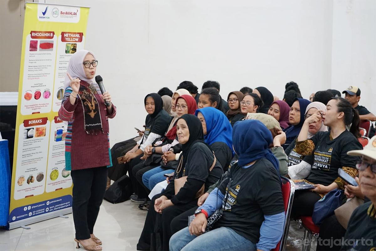 BBPOM edukasi obat makanan petukangan selatan folmer