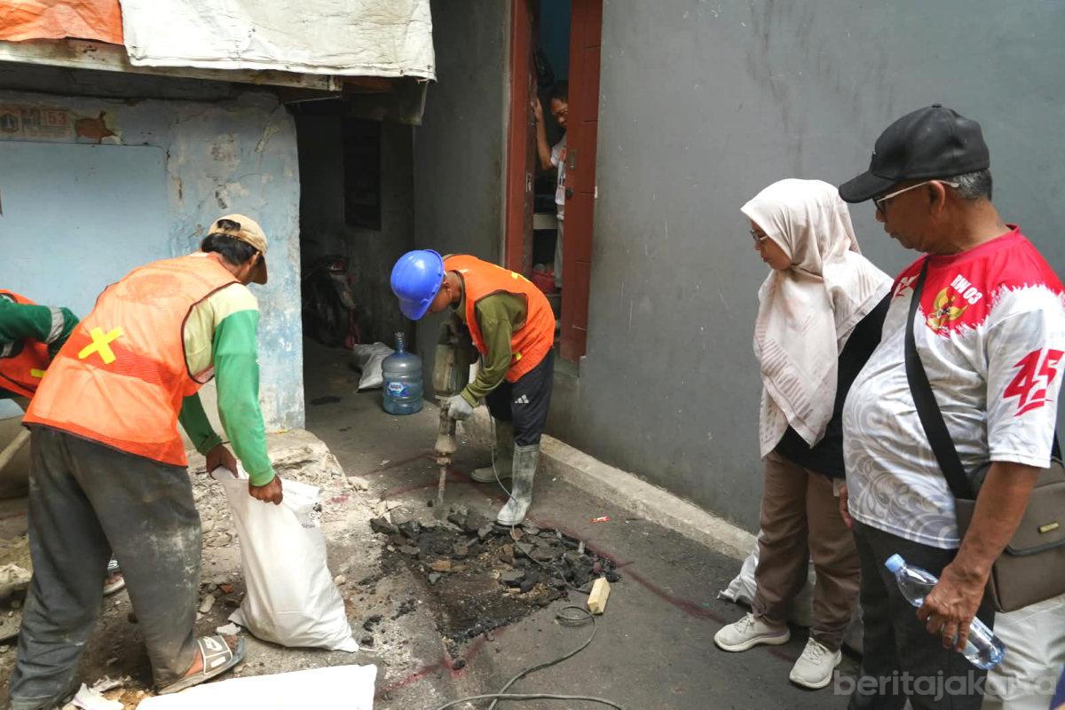Warga RW 03 Cempaka Baru Gembira Dibangun Fasilitas Tangki Septik Komunal