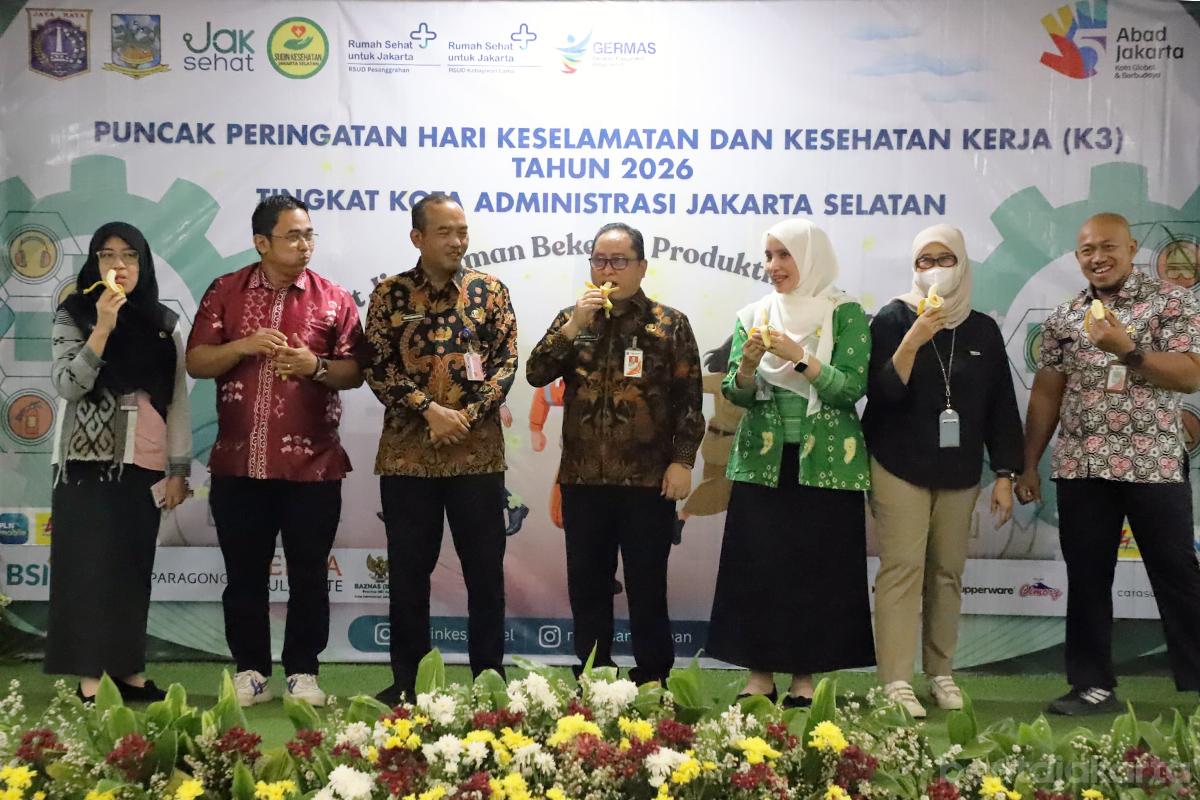 Puncak peringatan K3 jaksel tiyo