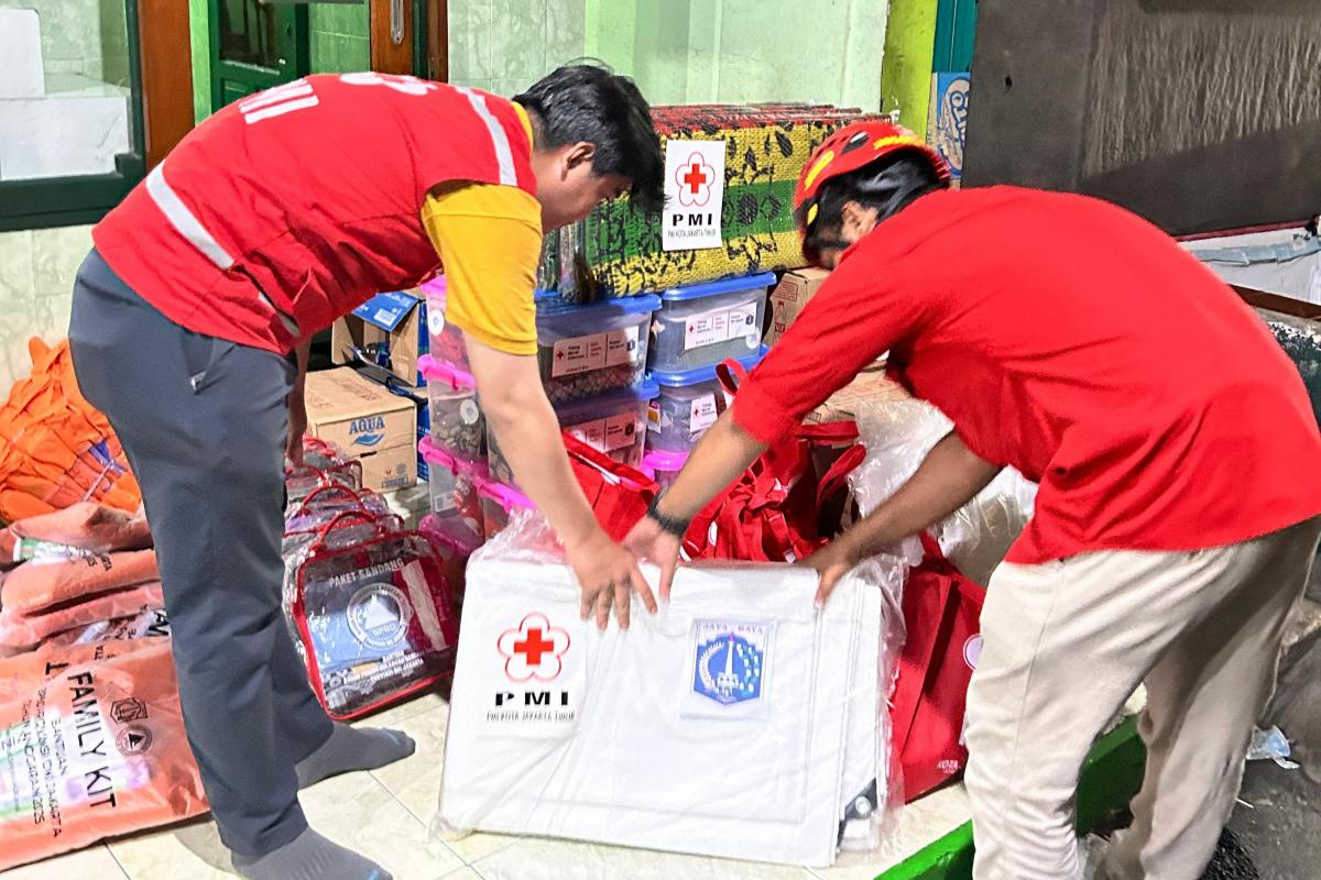 Bantuan penyintas cipinang cimpedak ist
