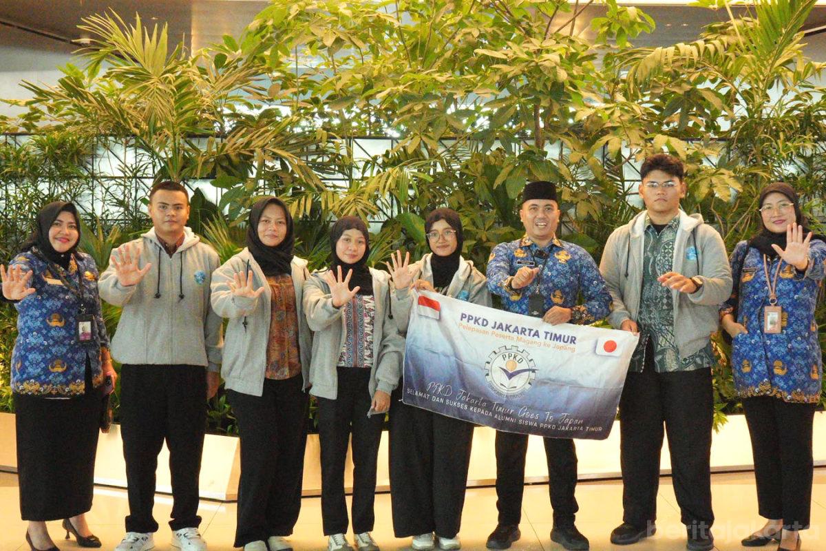 PPKD Jaktim Berangkatkan Lima Tenaga Kerja ke Jepang