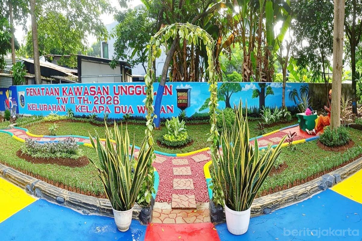 Penataan kawasan kelapa dua wetan nur
