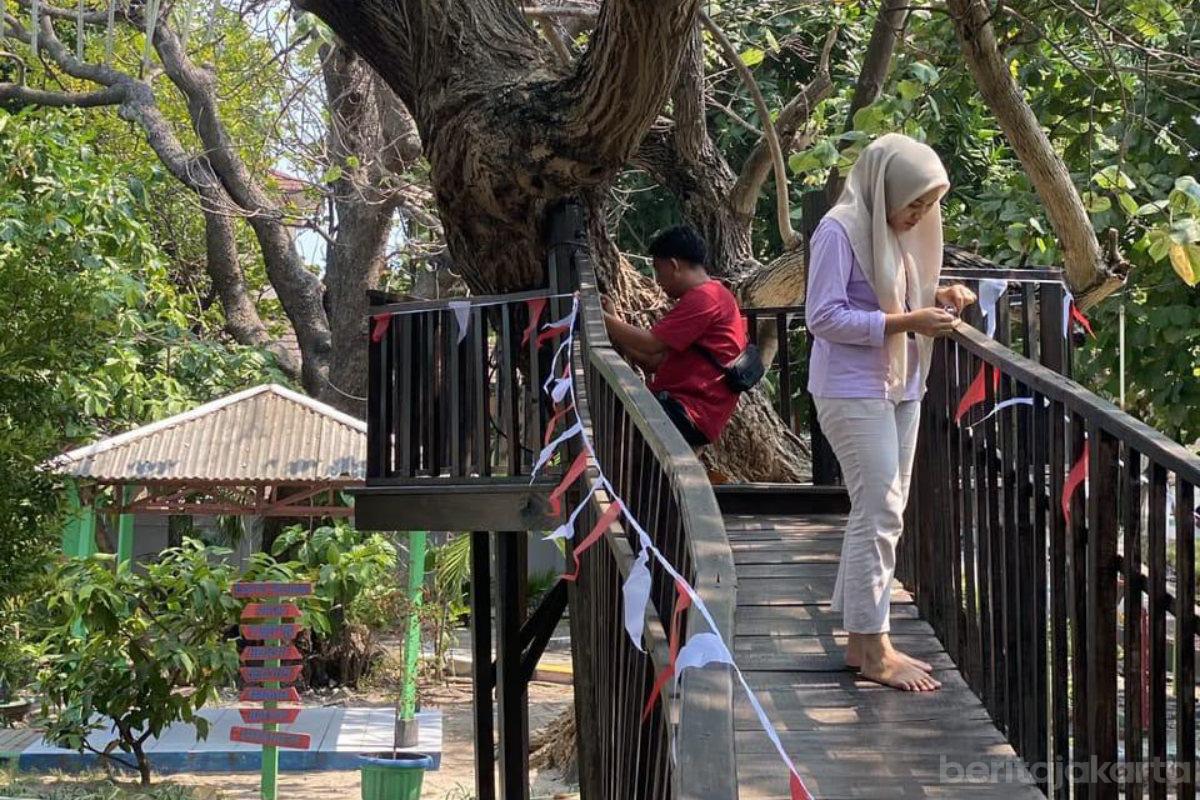 Pulau Untung Jawa Bersolek Sambut HUT RI