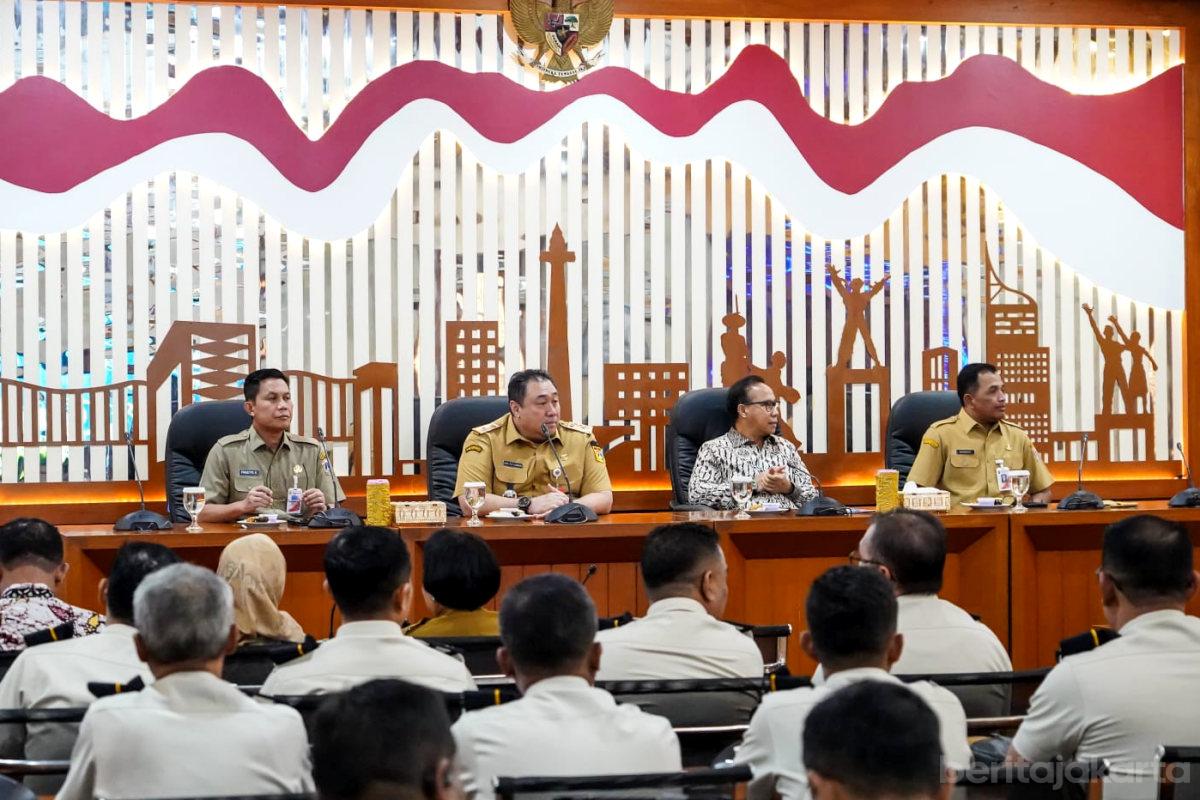 Wawali Jakpus Buka Perkuliahan Lapangan 57 Mahasiswa IPDN