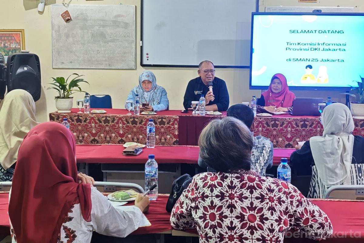 KI DKI Dorong SMAN 25 Tingkatkan Tata Kelola Informasi Publik
