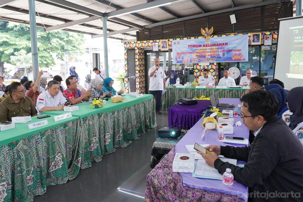 Forum musrenbang kelurahan tebet timur tiyo