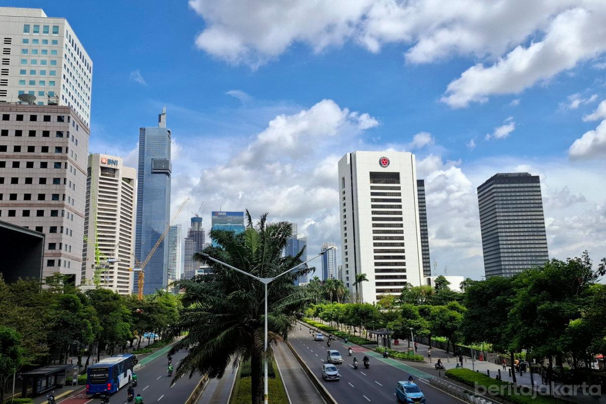 7.Kualitas Udara Jakarta Hari Ini Masuk Kategori Baik