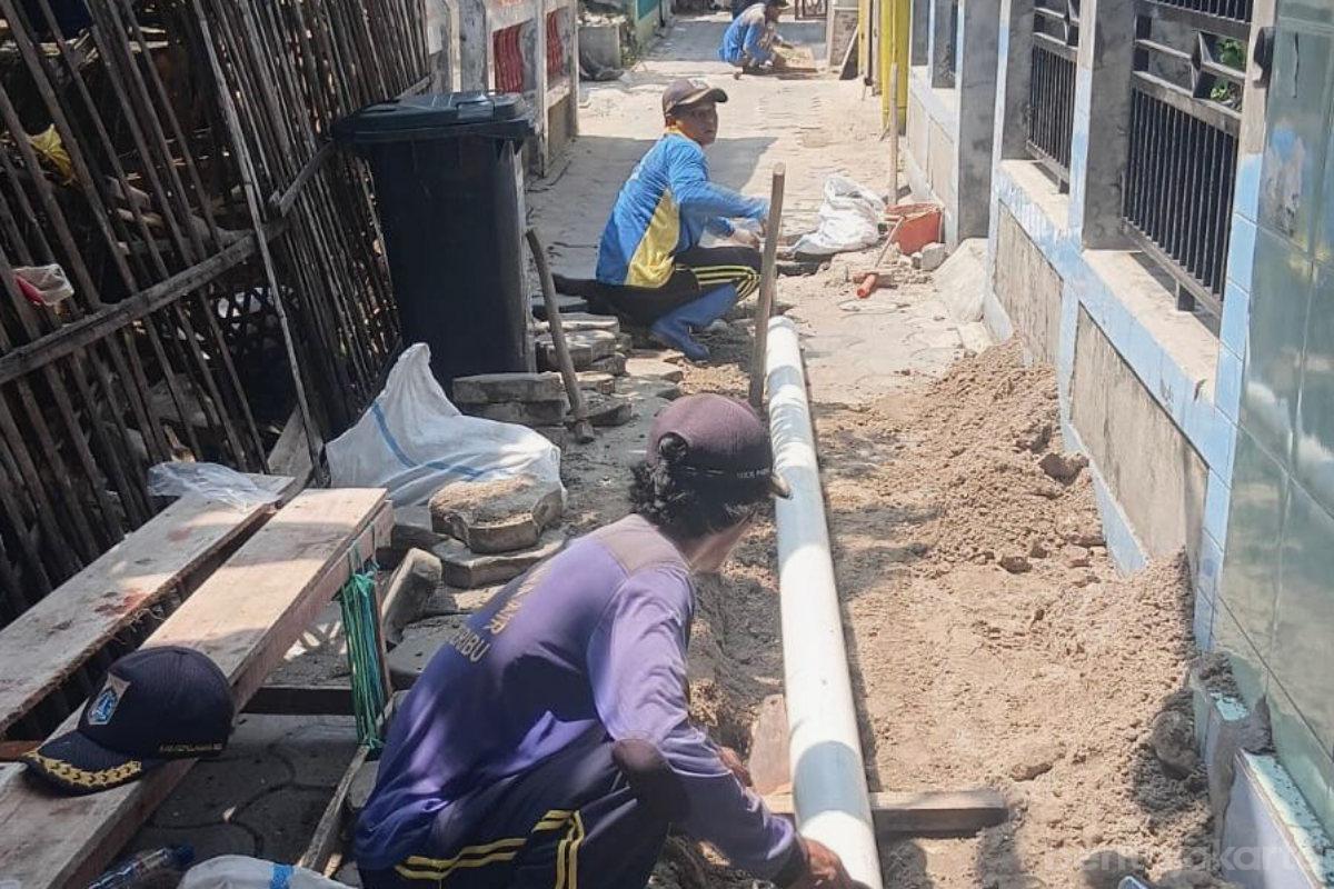 SDA Kepulauan Seribu Bangun Saluran Air di Dua Pulau