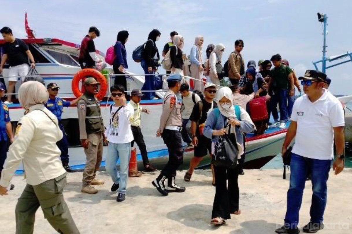 6.252 Wisatawan Padati Kepulauan Seribu