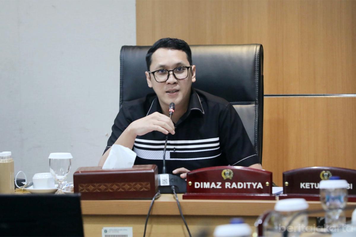 Ketua Komisi C DPRD Dimaz Raditya tresna
