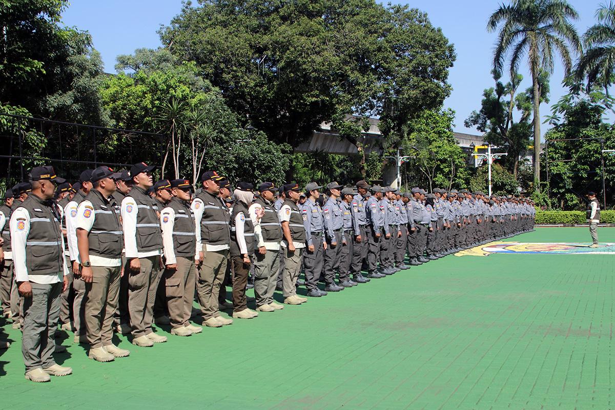 Apel satpol pp tiyo ist