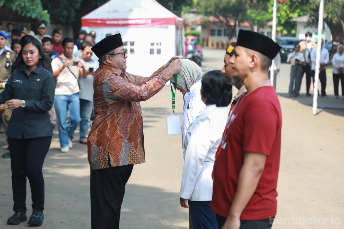 Wagub lepas pemeriksa hewan kurban rezap